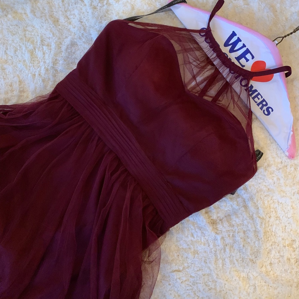 Burgundy Formal Dress